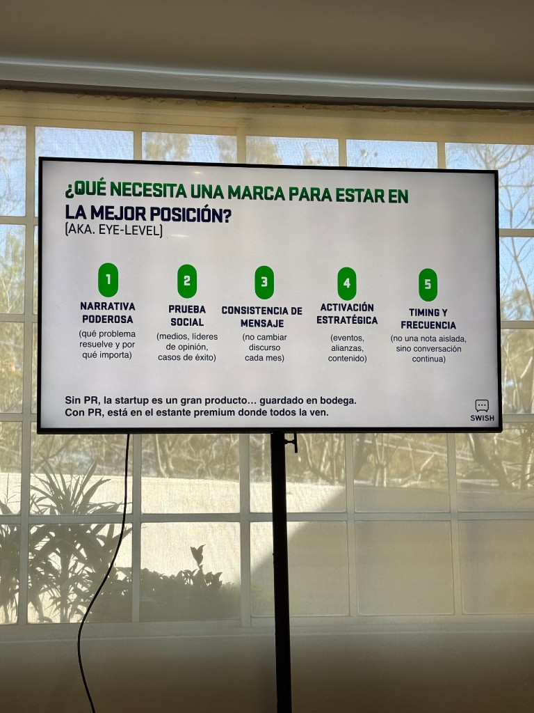 Los 5 Pilares para Posicionar tu Marca: Narrativa Poderosa, Prueba Social, Consistencia de Mensaje, Activación Estratégica y Timing y Frecuencia